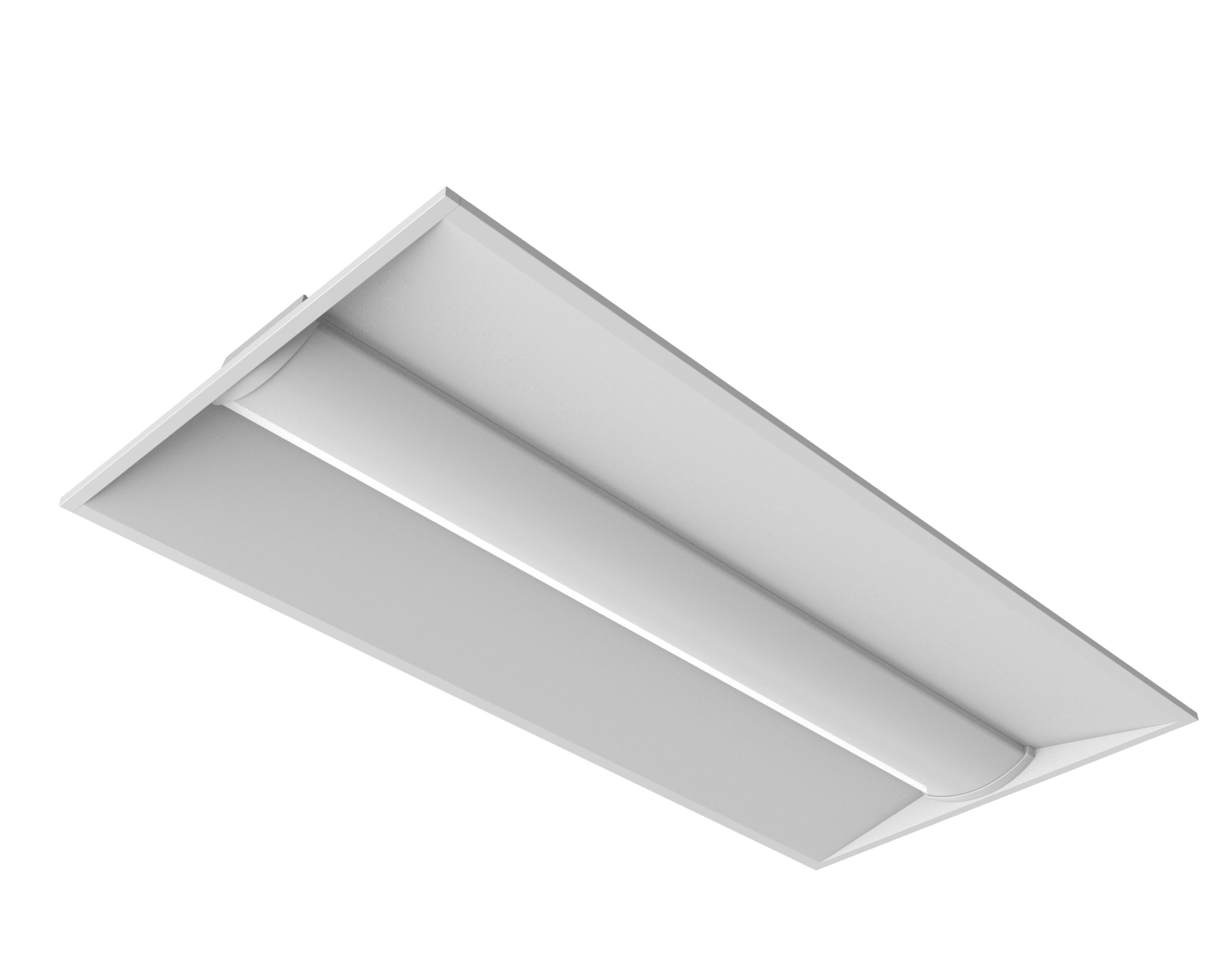 Day-Brite 2DSRT4060LCS-4-UNV-DIM DSRT Selectable Indoor Troffer, LED Lamp, 120 to 277 V, Steel Housing - Indoor Troffers
