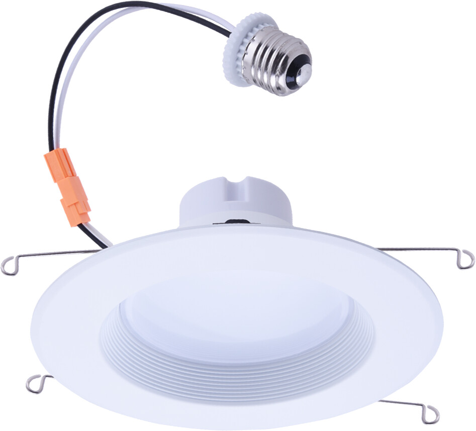 EIKO® DK6-18W/15/850-D-120-W/B Downlight Kit, LED Lamp, 18 W Fixture, 120 V AC, Aluminum Housing - Retrofit LED Modules