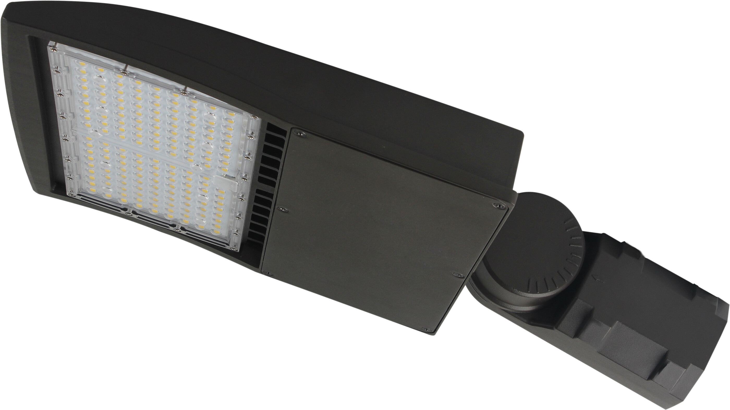 EIKO® VRT1-195/C5/740-U-D-T5-BZ VERT Site Light, LED Lamp, 150 W Fixture, 100 to 277 V AC, Powder Coated Bronze Housing - Area Lighting