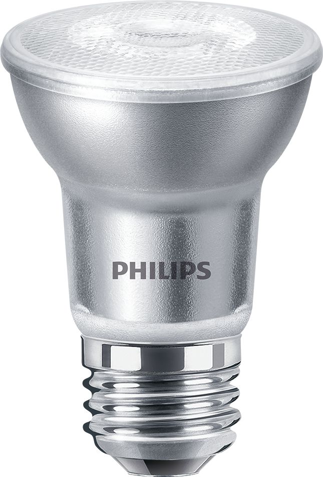 Philips 470047 Dimmable Single Contact LED Lamp, 5.5 W, E26 Medium Screw LED Lamp, PAR30S/PAR16 Shape, 400 Lumens - LED - Reflective