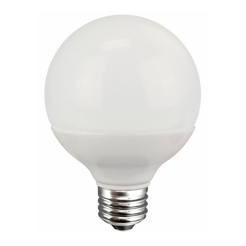 TCP® LED5G25D30KF Dimmable Globe Decorative LED Lamp, 4 W, 40 W Incandescent Equivalent, E26 LED Lamp, G25 Shape, 350 Lumens - LED - Decorative