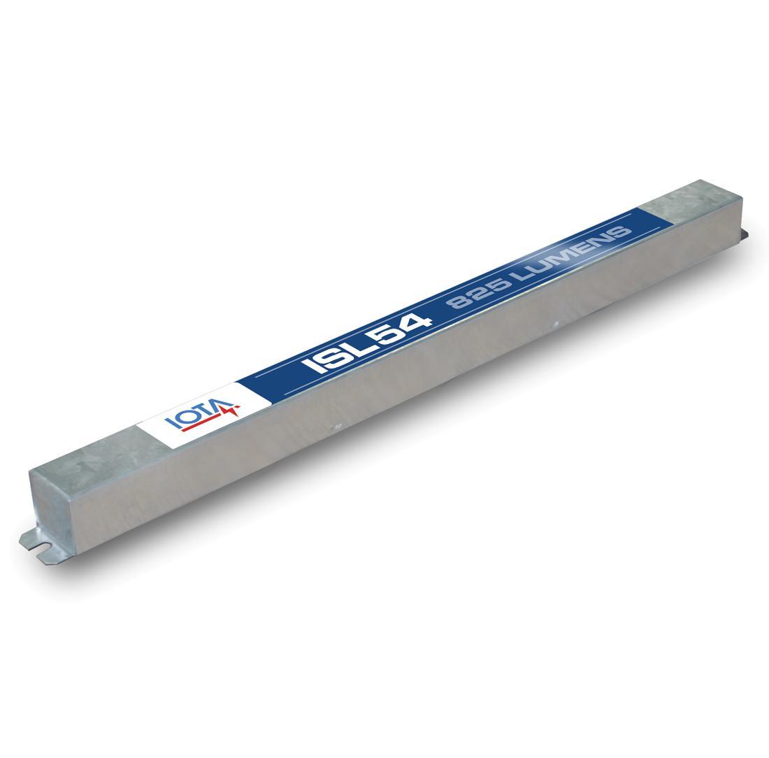 IOTA® ISL-54 D Series Slim Profile Emergency Ballast, Fluorescent Lamp, 14 to 55 W, 120/277 V AC, Instant/Rapid - Fluorescent Emergency Ballasts