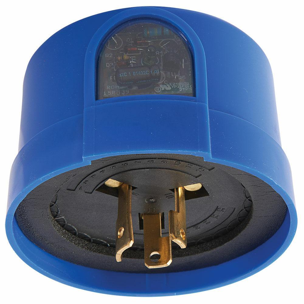 Intermatic® LC2100, 120 to 277 V AC, 1000 W Tungsten, 1800 VA Ballast, Fixture Mounting, Polycarbonate - Turn-Lock Photocontrols