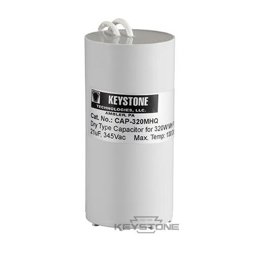 Keystone Technologies CAP-320MH Dry Film Capacitor, Metal Halide Lamp, 21 uF, 345 V - Ballast Capacitors