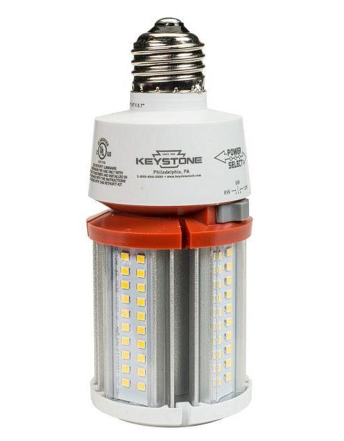 Keystone Technologies KT-LED12PSHID-E26-840-D /G4 800 DirectDrive Lamp, 6, 9, 12 W, 50 W Incandescent Equivalent, E26 Medium Lamp Base LED/HID Lamp, 840, 1260, 1680 Lumens - LED - Retrofit