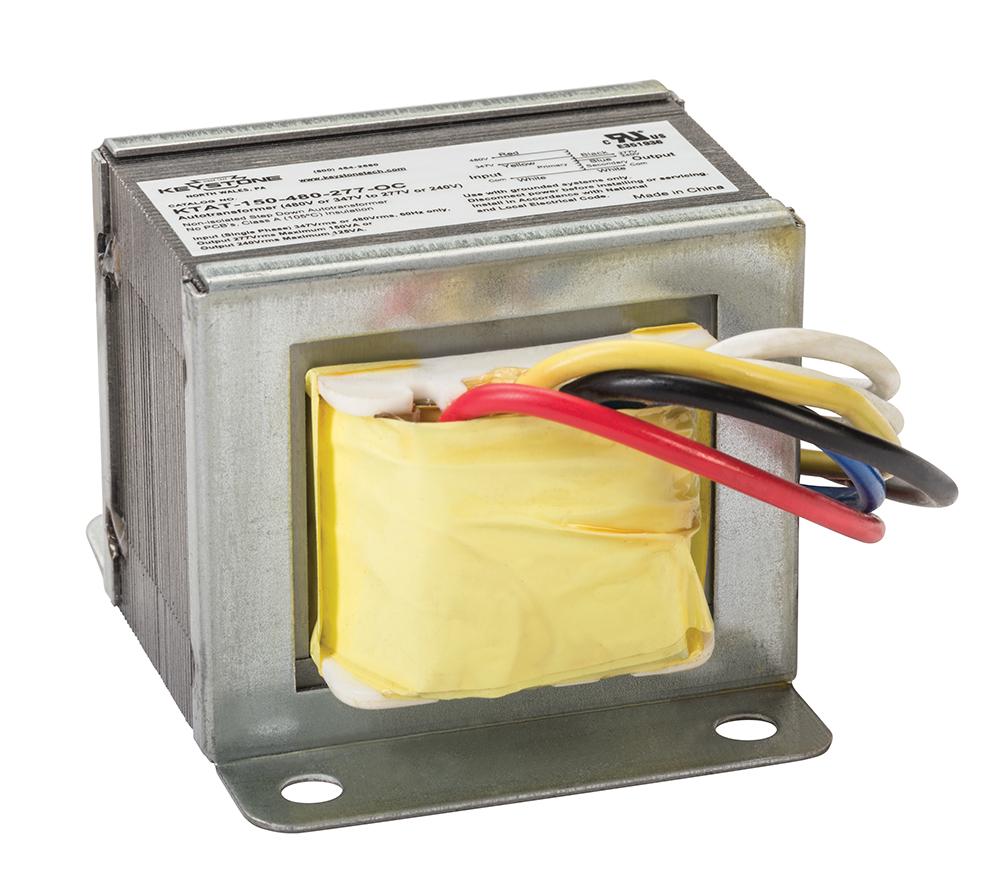 Keystone Technologies KTAT-150-480-277-OC-CP Autotransformer, 480 VAC Input, 277 VAC Output, 150 W - Step Down Lamp Transformers