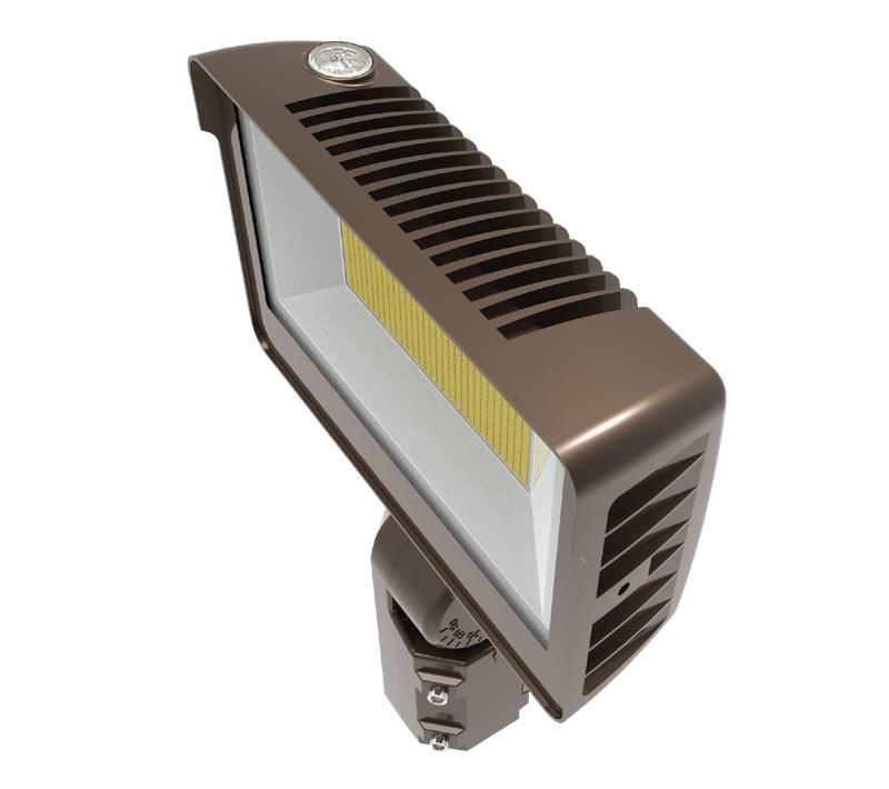 Keystone Technologies KT-FLED100-R1A-UNV-8CSB-VDIM KT-FLED100 Flood Light, LED Lamp, 18 W Fixture, 120 to 277 V AC - Flood Light Fixtures