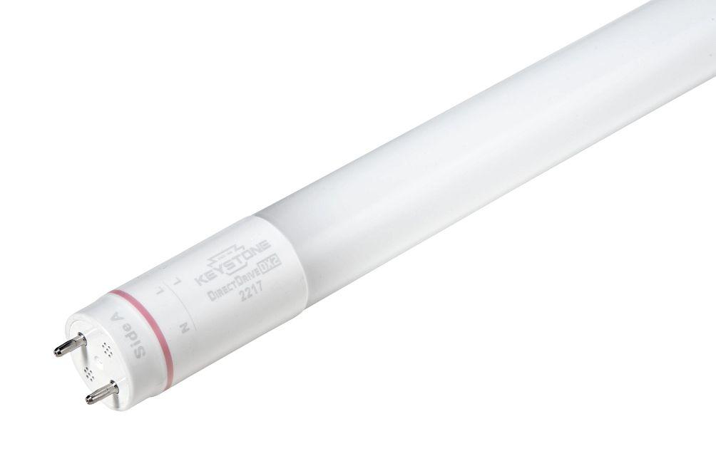 Keystone Technologies KT-LED15T8-48GC-850-DX2 /G2 LED Lamp, 15 W, G13 Medium Bi-Pin LED Lamp, T8 Shape, 2000 Lumens - LED - Linear/Tubular