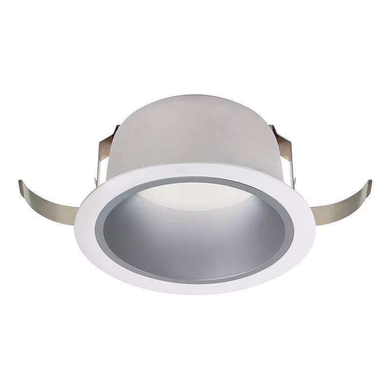 Signify Luminaires Lightolier Z4RDL25835WOCDZ10U Open Style Round Wide Beam Reflector Trim, 4-1/4 in ID x 5-3/4 in OD, LED Lamp, For Use With EasyLyte 120/277/347 V 2500 Lumens 3500 K 80 CRI 0 to 10 V Dimming 4 in Aperture Downlight - Recessed Lighting Trims