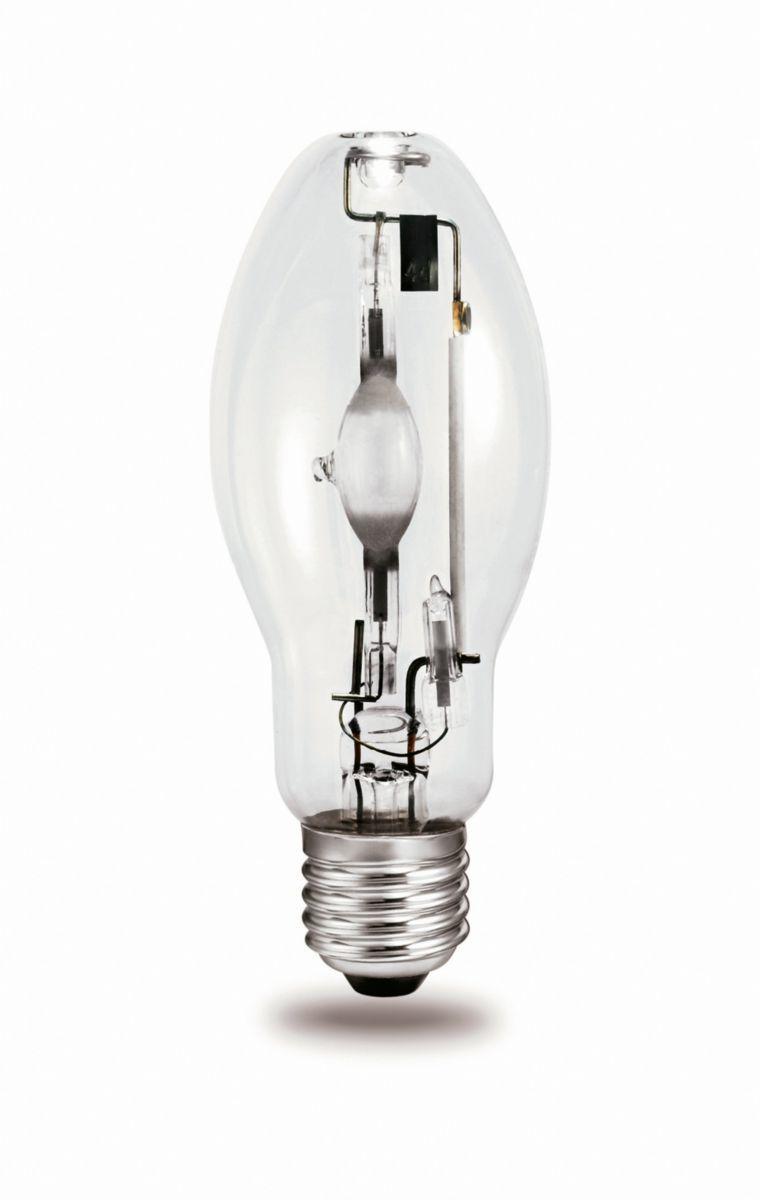 Philips 137513 Metal Halide Lamp, 100 W, E26 Single Contact Medium Screw BD17 Lamp, 9000 Lumens - HID - Metal Halide