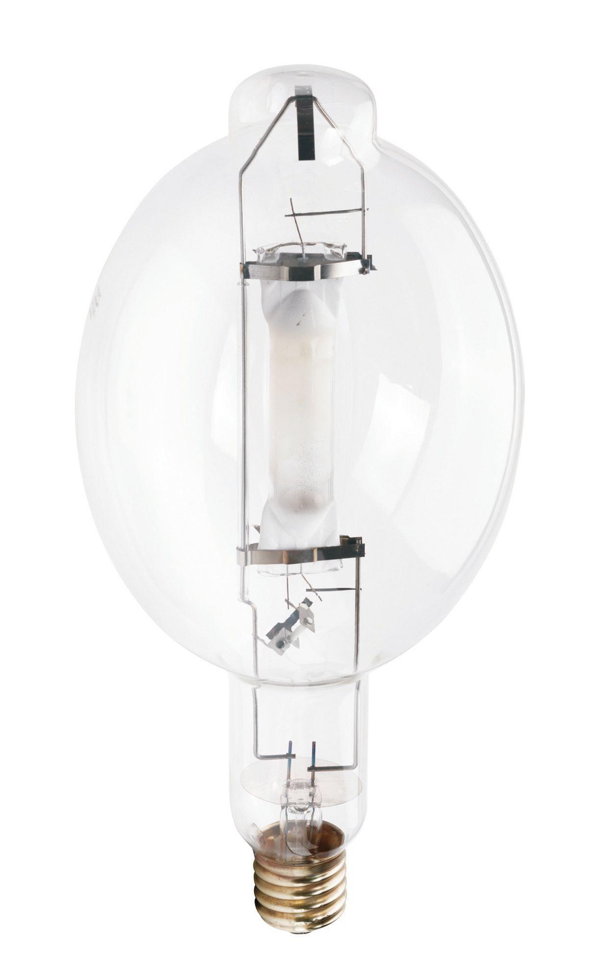 Philips 131623 Standard HID Lamp, 1500 W, E39 Single Contact Mogul Screw HID Metal Halide Lamp, BT56 Shape, 155000 Lumens - HID - Metal Halide