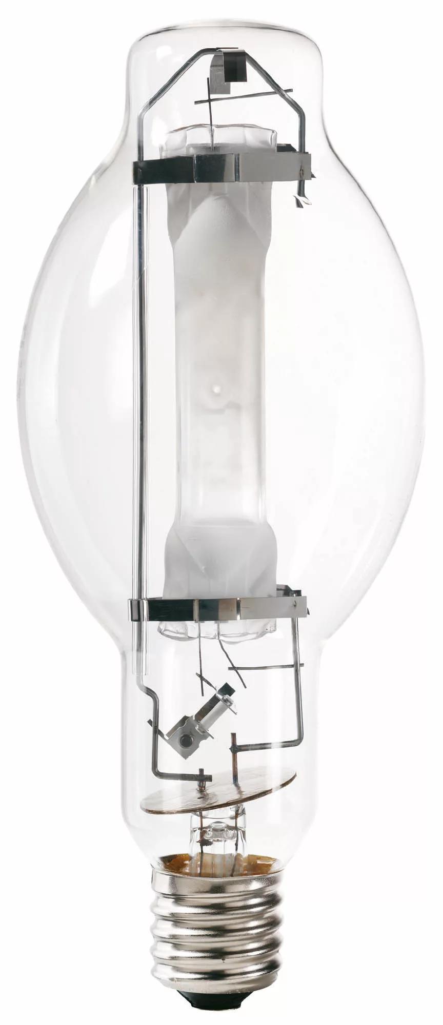 Philips 321505 Standard Quartz Metal Halide Lamp, 1000 W, E39 Mogul Single Contact BT37 Lamp, Blown Tubular Shape, 71500 Mean Lumens - HID - Metal Halide