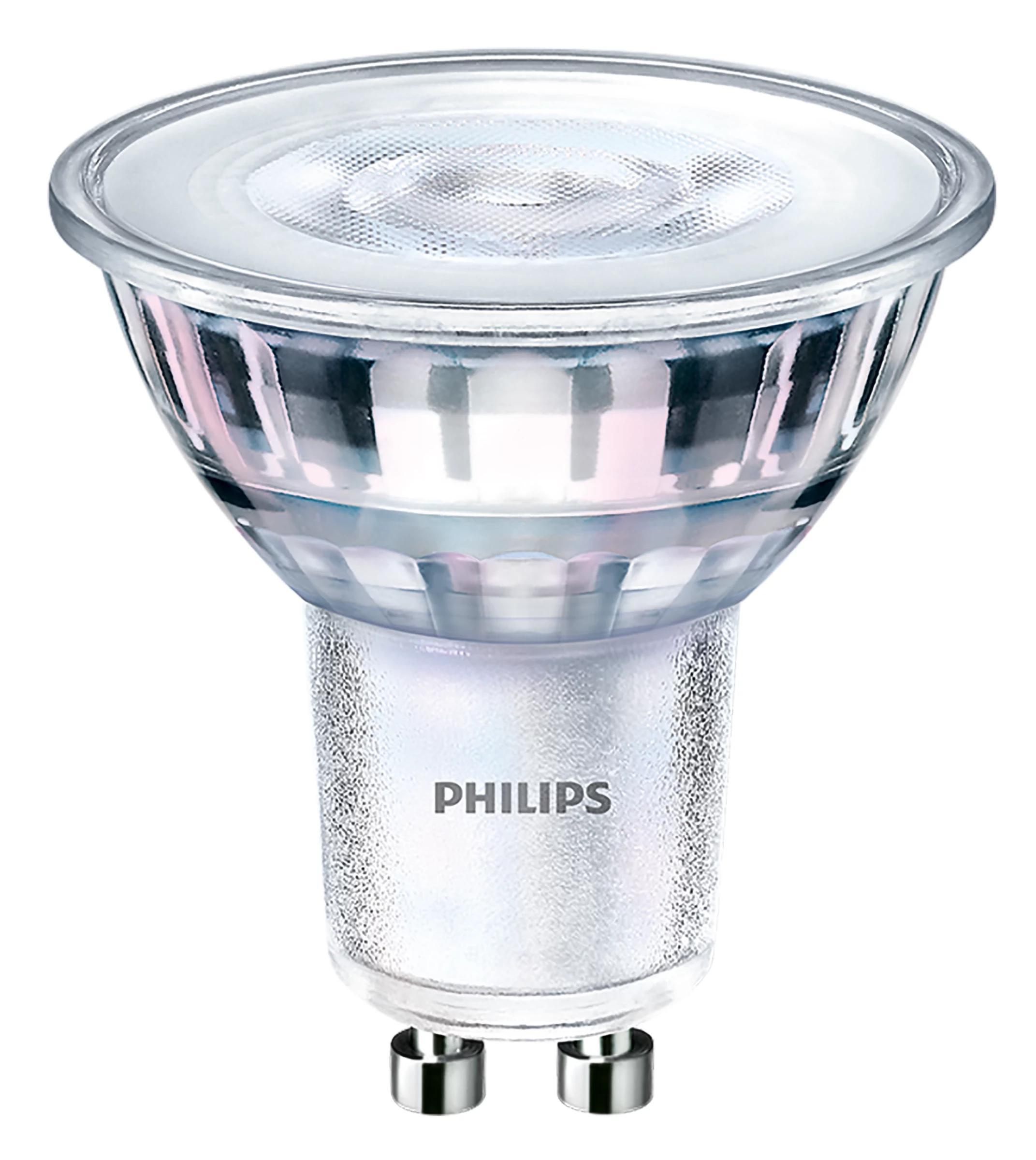 Philips 468140 LED Lamp, 50 W, GU10 LED Lamp, MR16 Shape, 400 Lumens - LED - Retrofit