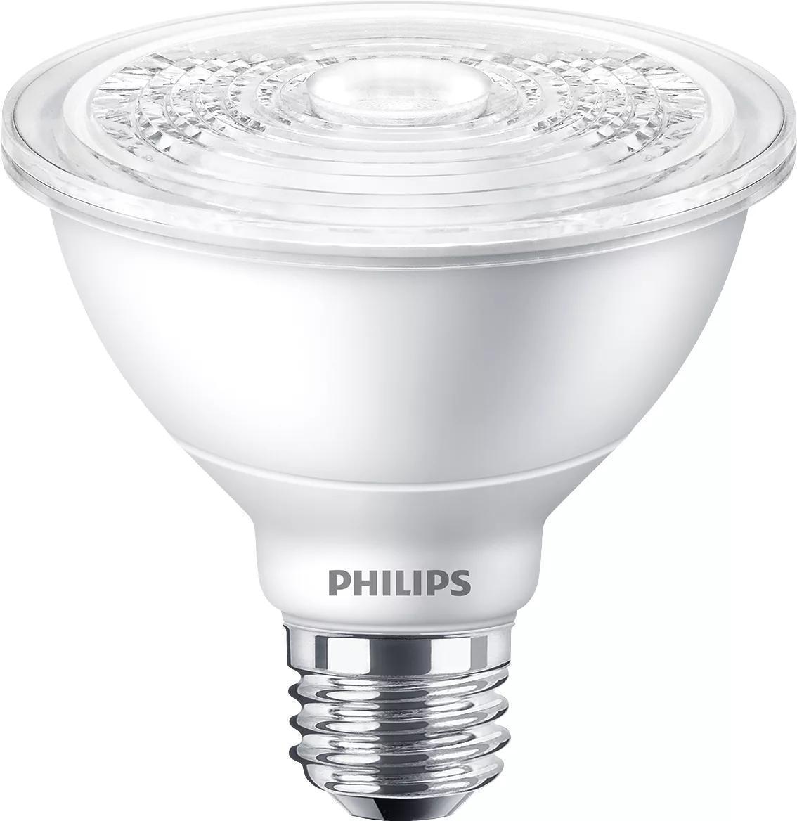 Philips ExpertColor 470962 Dimmable Double Ended LED Lamp, 12 W, 75 W Incandescent Equivalent, E26 Medium Screw LED Lamp, G5/PAR30L Shape, 850 Lumens - LED - Reflective