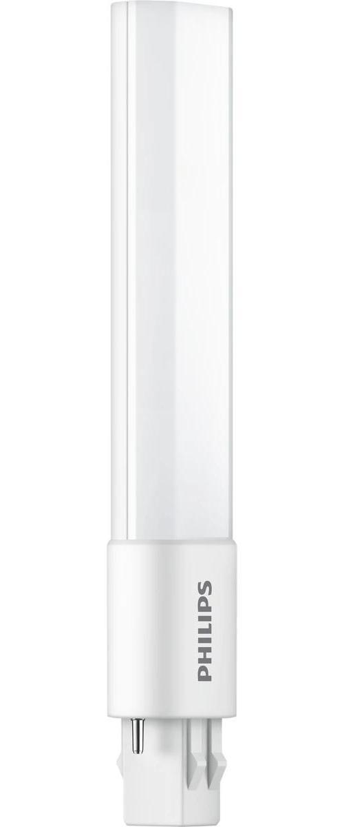 Philips InstantFit 529586 Dimmable LED Lamp, 5 W, 13 W Incandescent Equivalent, E26 Medium Screw LED Lamp, T8/E26 Shape, 580 Lumens - LED - Linear/Tubular