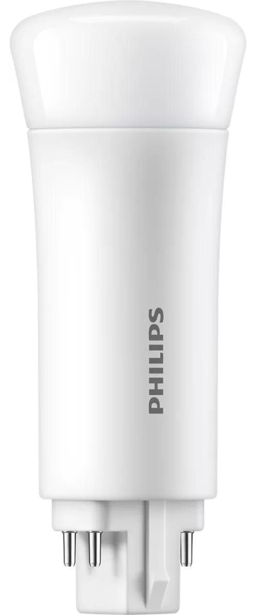 Philips InstantFit 532465 Dimmable LED Lamp, 5.5 W, 13 W Incandescent Equivalent, E26 Medium Screw LED Lamp, T8/E26 Shape, 580 Lumens - LED - Linear/Tubular