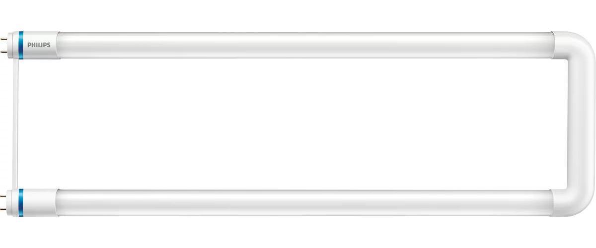 Philips InstantFit MasterClass 541854 Non-Dimmable LED Lamp, 13 W, G13 Medium Bi-Pin LED Lamp, T8 U-Bend Shape, 2000 Lumens - LED - U-Bend