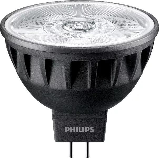 Philips 573642 Dimmable Spot Light, 7.8 W, 50 W Incandescent Equivalent, GU5.3 Lamp Base LED Lamp, MR16 Shape, 480 Lumens - LED - Reflective