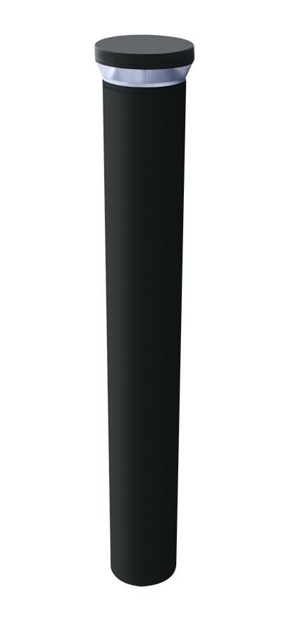 RAB BLEDR24Y Round Bollard Light,) LED Lamp, 30 W Fixture, 120/208/240/277 V AC, Bronze/Polyester Powder Coated Housing - Bollard Lights