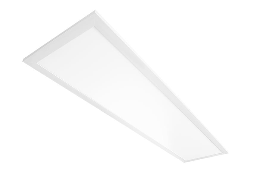 RAB EZPAN1X4-40N/D10 EZPAN™ Standard Edgelit Panel Light, LED Lamp, 42 W Fixture, 120/208/240/277 V AC, Aluminum Housing - Recessed Lighting Fixtures
