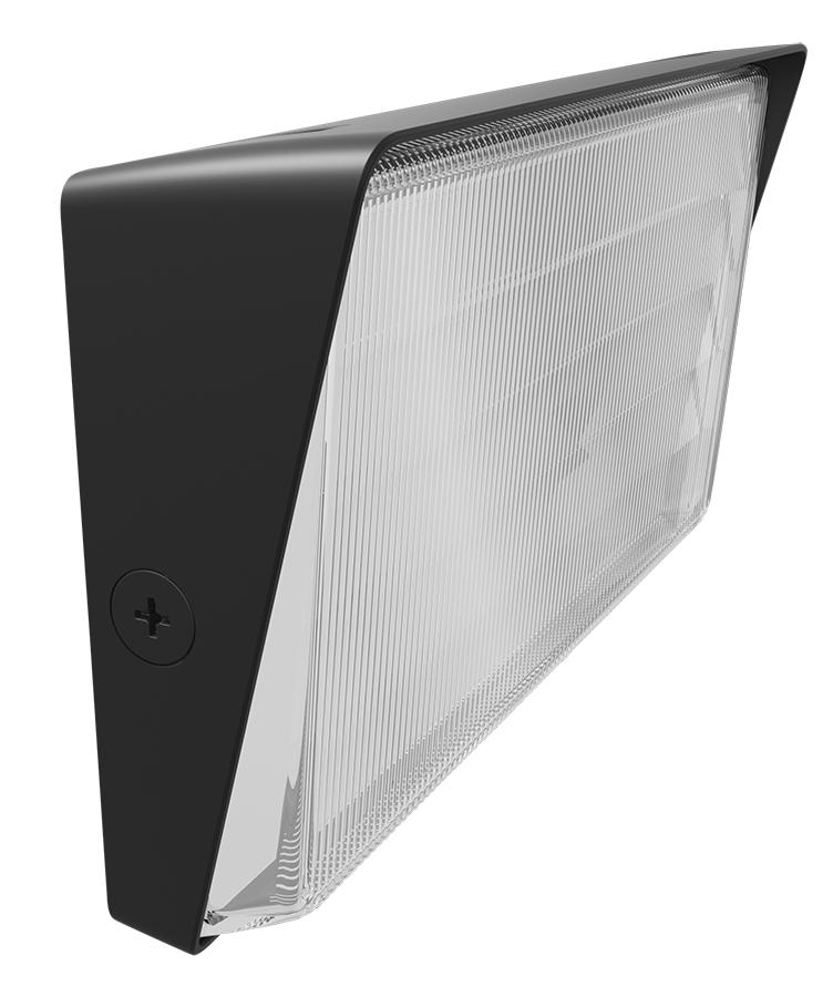 RAB W34L SLIM Field Adjustable Wall Pack, LED Lamp, 70.4 to 145 W Fixture, 120, 208, 240, 277 V - Outdoor Wallpacks