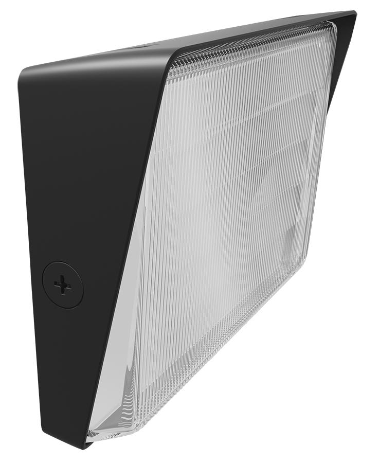 RAB W34M SLIM Field Adjustable Wall Pack, LED Lamp, 41.6 to 89.7 W Fixture, 120, 208, 240, 277 V - Outdoor Wallpacks