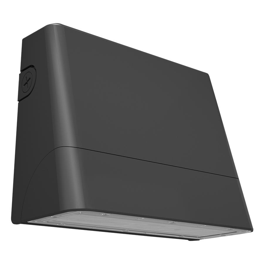 RAB SLIM22-S-30 SLIM Wallpacks, LED Lamp, 15.5 to 32.8 W Fixture, 120/208/240/277 V, Bronze Housing - Outdoor Wallpacks