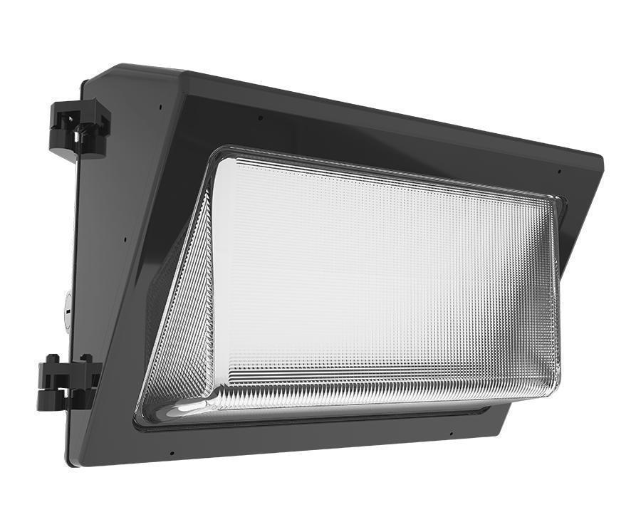 RAB WP2FA60 WP2 Outdoor Wallpack, LED Lamp, 58 W Fixture, 120, 208, 240, 277 V, Bronze Housing - Outdoor Wallpacks