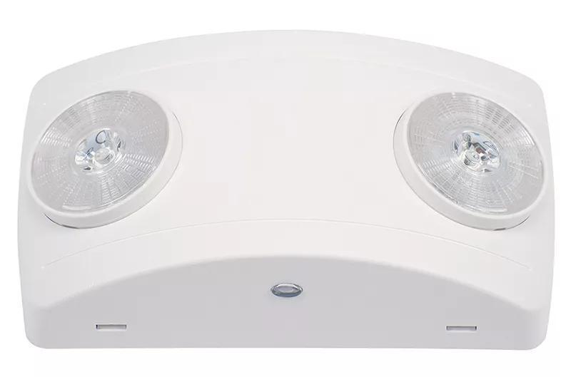 Signify Luminaires VLLU Emergency Lighting Fixture, 1 W LED Lamp, 3.6 V DC, 2 Heads, Lexan® - Emergency Lighting Fixtures