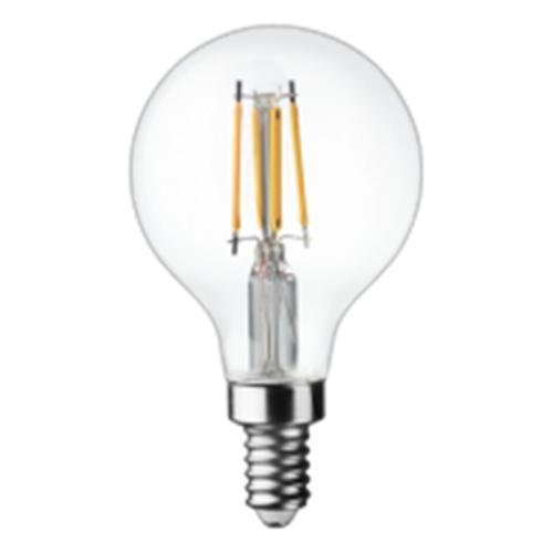 TCP® FG25D4027CCQ Dimmable LED Filament Lamp, 4.5 W, E26 LED Lamp, G25 Shape, 350 Lumens - LED - Decorative